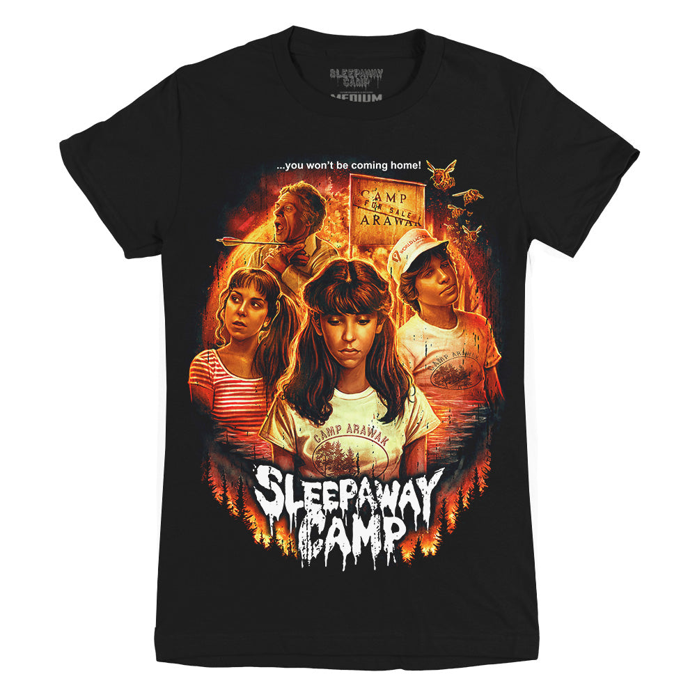 Sleepaway Camp A Perfect Place To Die Ladies T-Shirt