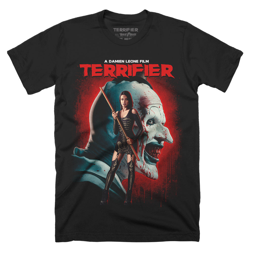 Terrifier An Eye For An Eye Art The Clown Horror Movie T-Shirt