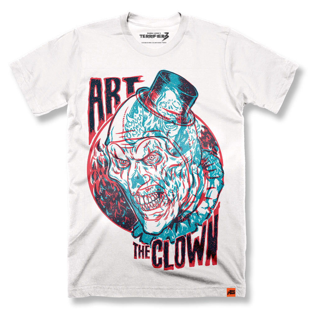 Terrifier 3 Art In 3D T-Shirt