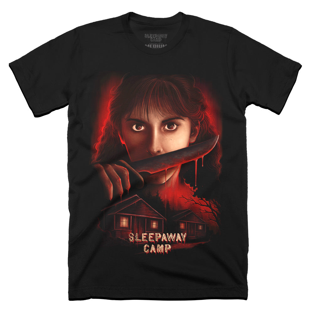 Sleepaway Camp Attack on Arawak Horror Movie T-Shirt