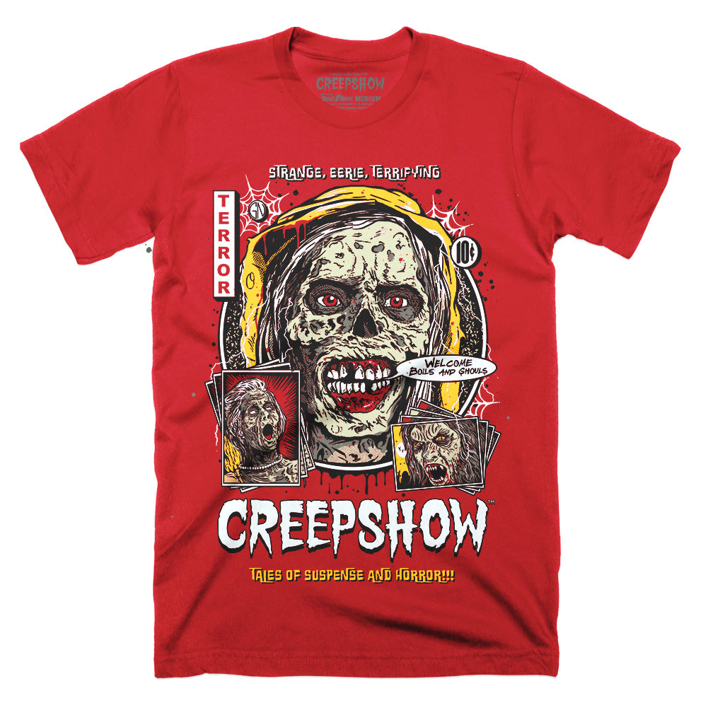 Creepshow Boils And Ghouls Horror Movie T-Shirt