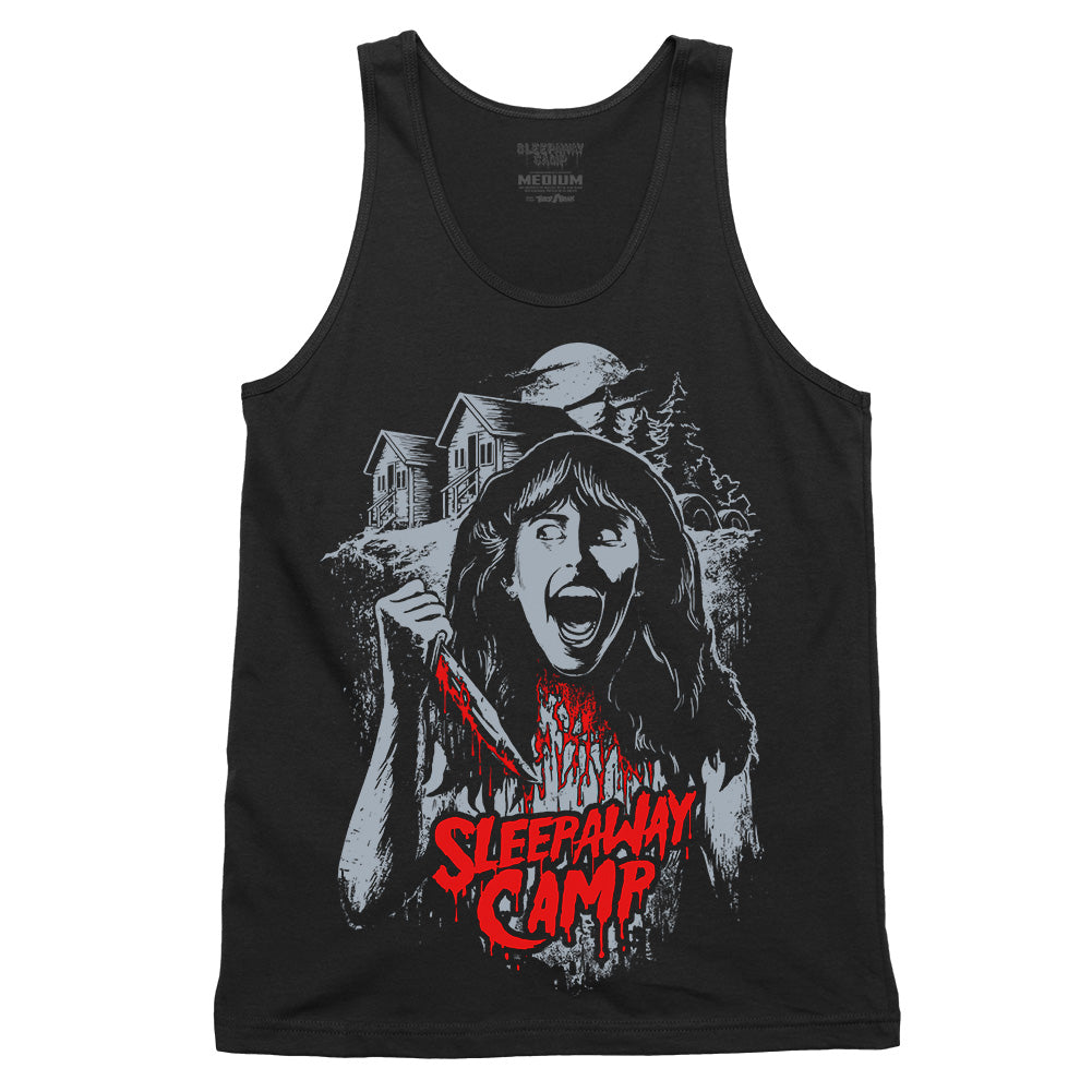 Sleepaway Camp Camp Night Horror Movie Tank Top