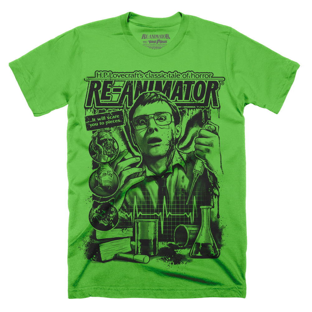 Re-Animator Classic Tale Of Horror Herbert West T-Shirt