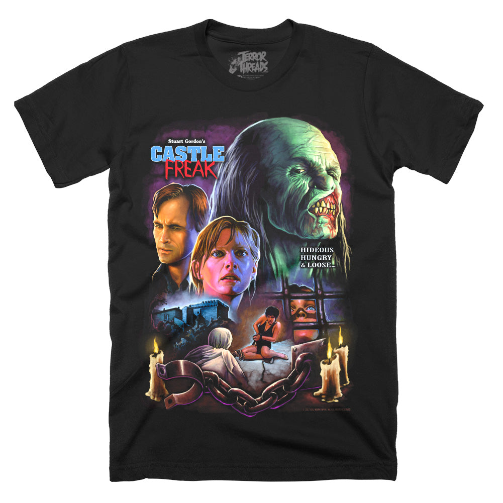 Castle Freak Darkness Has Awakened Horror Movie T-Shirt