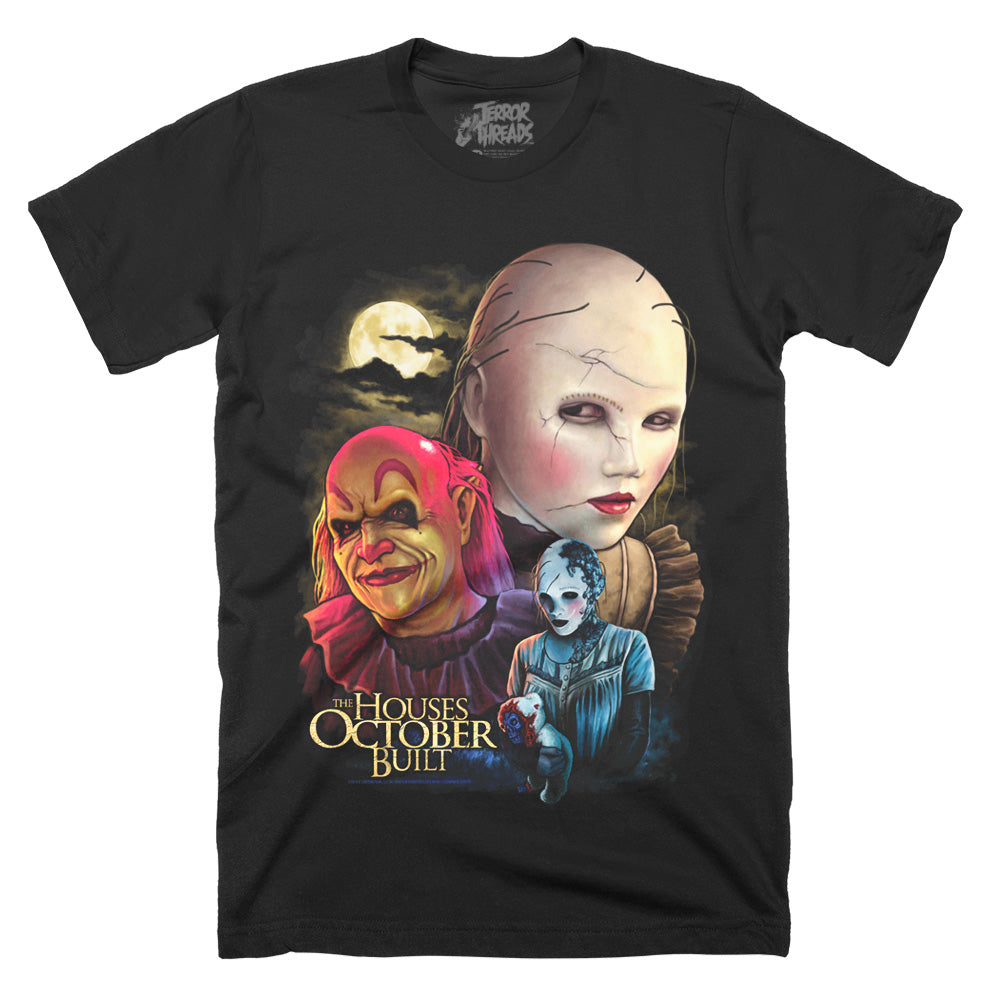 The Houses October Built Death Stare Horror Movie T-Shirt