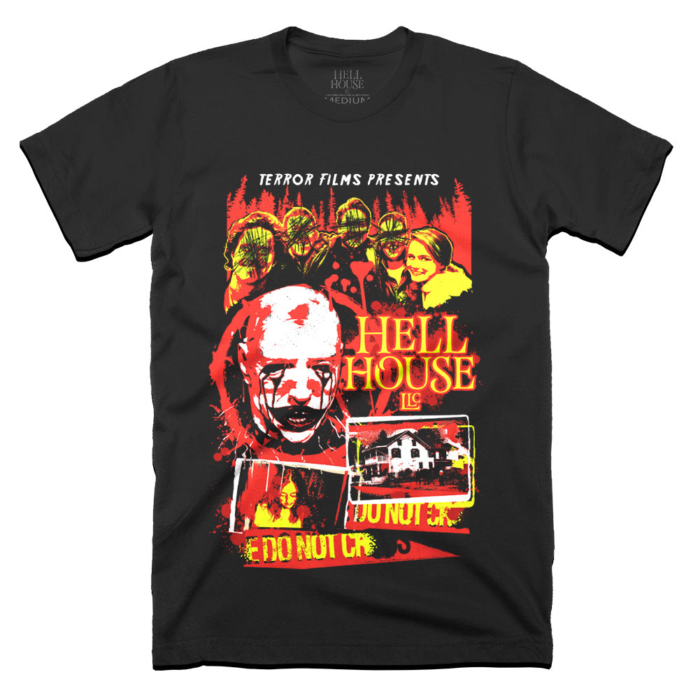Hell House LLC Do Not Cross Black Horror Movie T-Shirt