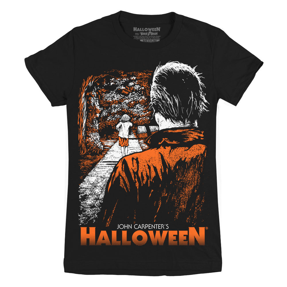 John Carpenter's Halloween Michael Myers The Evil Is Gone Womens Horror Movie T-Shirt