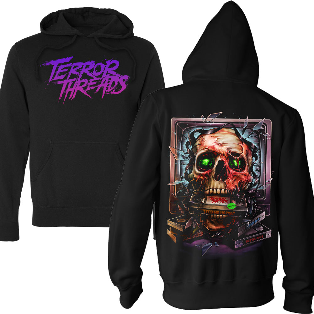 Feed Me Horror Pullover Hoodie