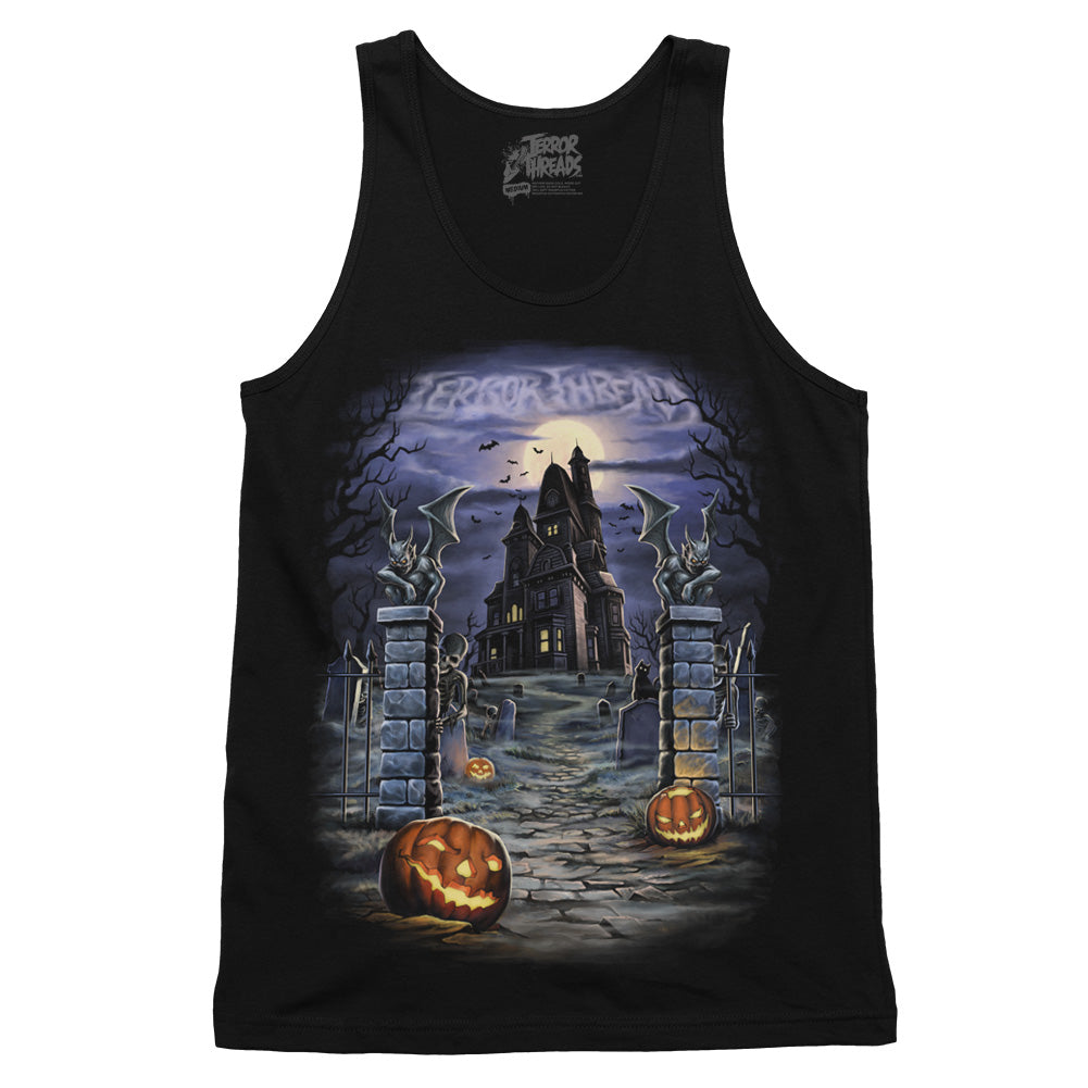 Gate Keeper Creepy Halloween Night Tank Top