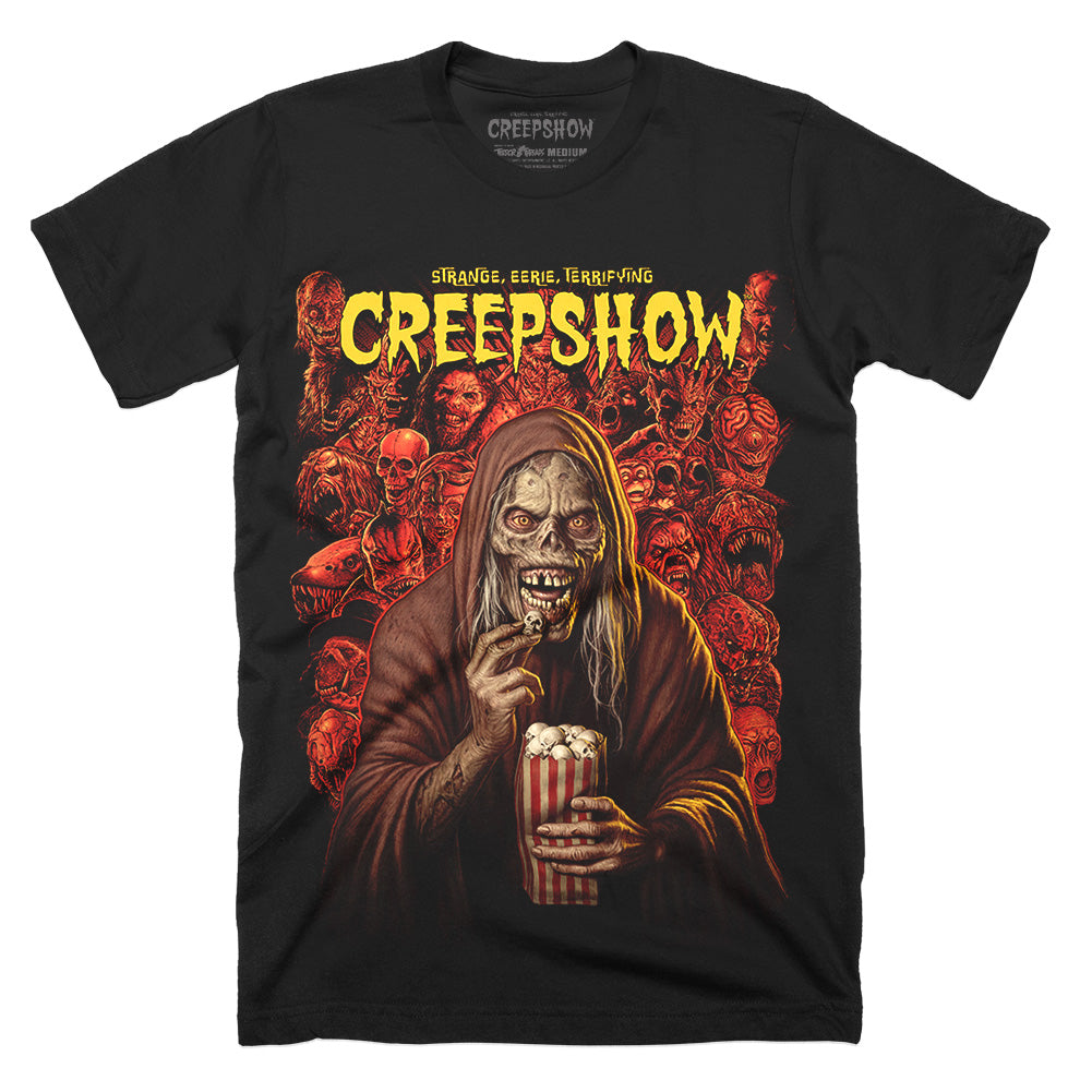 Creepshow The Series Get The Popcorn Horror Movie T-Shirt