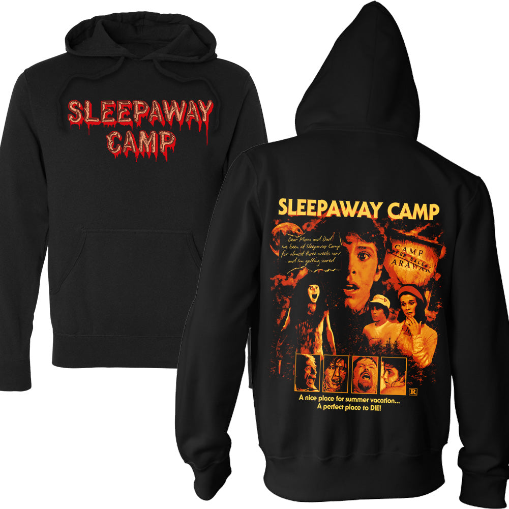 Sleepaway Camp Getting Scared Pullover Hoodie