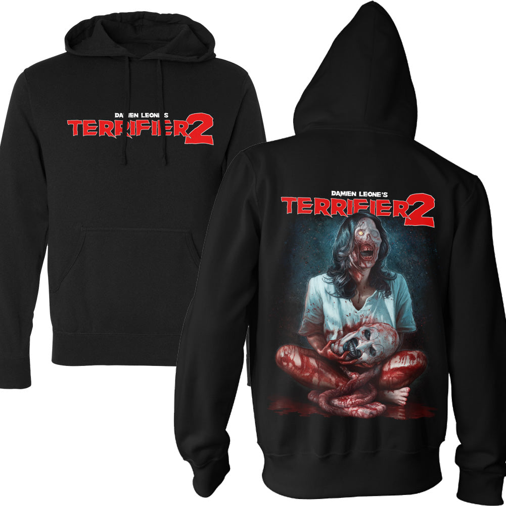 Terrifier 2 Head Hunter Horror Movie Pullover Hoodie