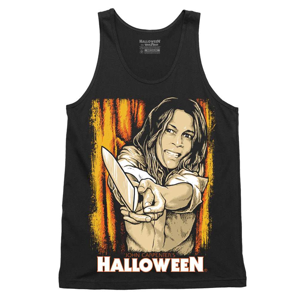 Halloween Laurie Strode Joke's Over Horror Movie Tank Top