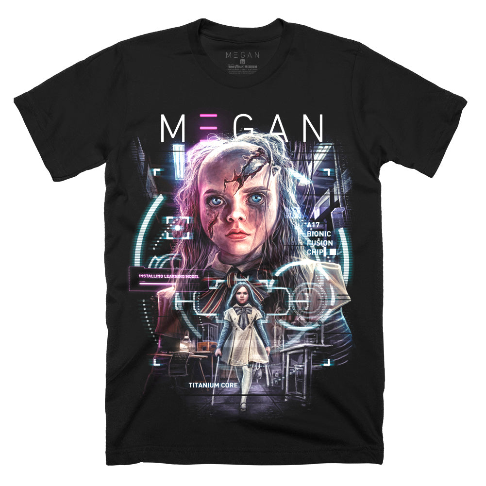 M3GAN Learn Some Manners T-Shirt – Official Blumhouse Horror Tee