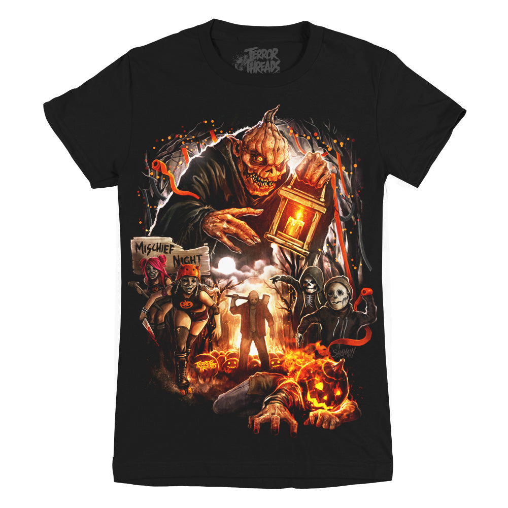 Mischief Night Ladies T-Shirt