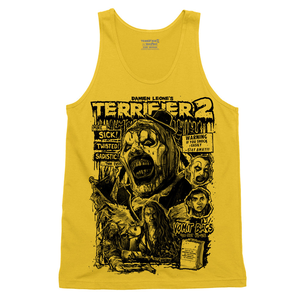 Terrifier 2 More Than Ever Art The Clown Horror Movie Tank Top