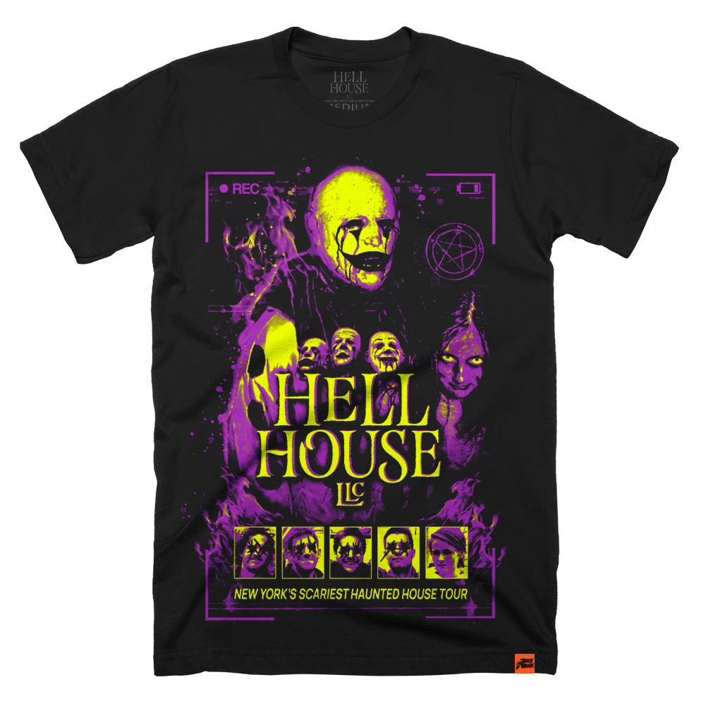 Hell House LLC Never Stop Recording T-Shirt