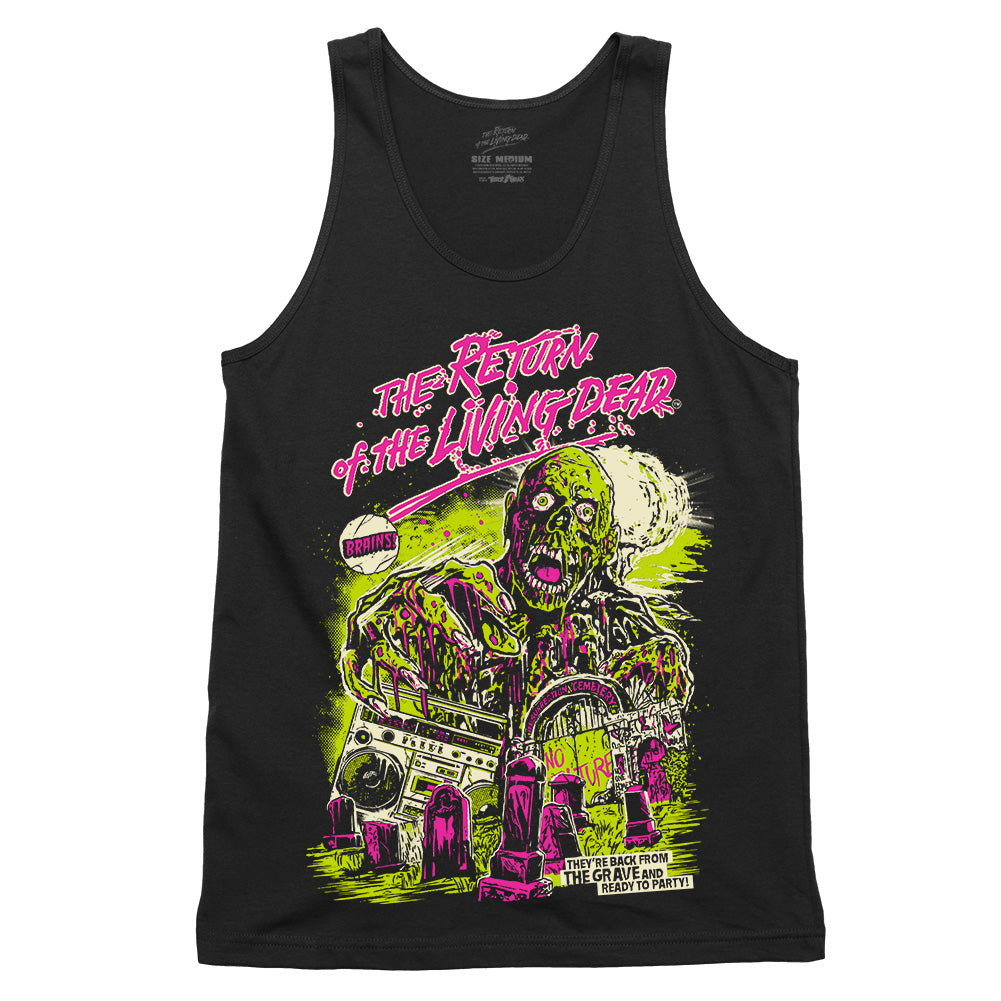 Return Of The Living Dead No Future Horror Movie Tank Top