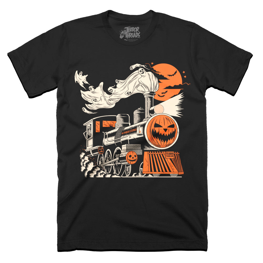 October Express T Shirt TerrorThreads