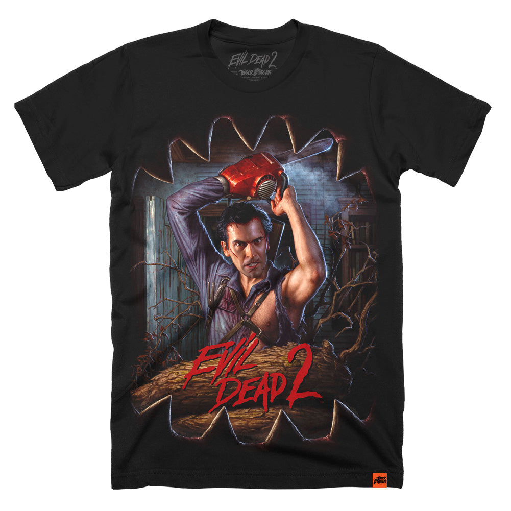 Evil Dead 2 Outside Looking In T-Shirt – Official Ash Williams Tee