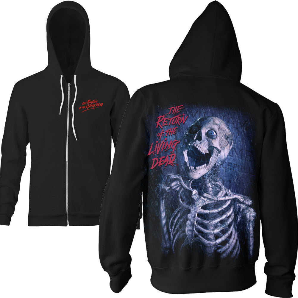 Return Of The Living Dead Party Boy Horror Movie Zip Hoodie