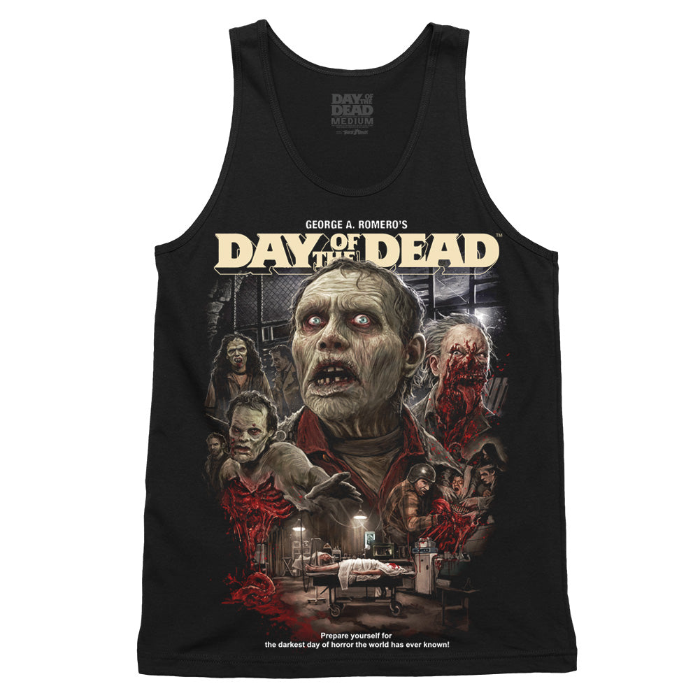 Day Of The Dead Prepare Yourself Bub Horror Movie Tank Top