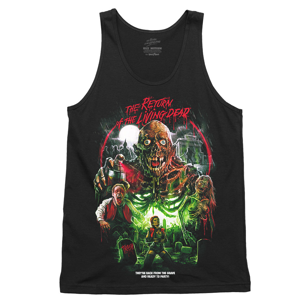 Return Of The Living Dead Rain Maker Horror Movie Tank Top