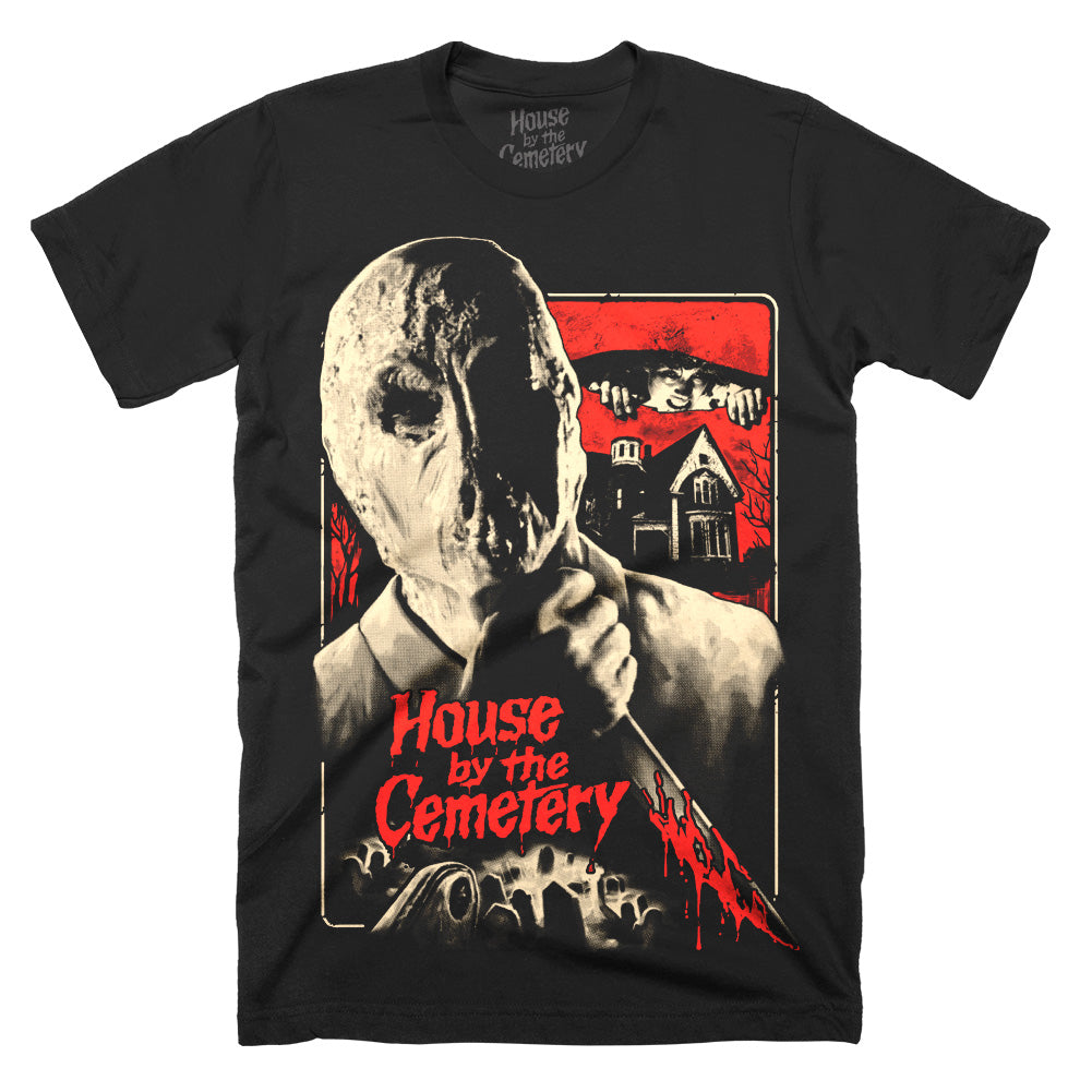The House By The Cemetery Read The Fine Print Lucio Fulci Horror Movie T-Shirt