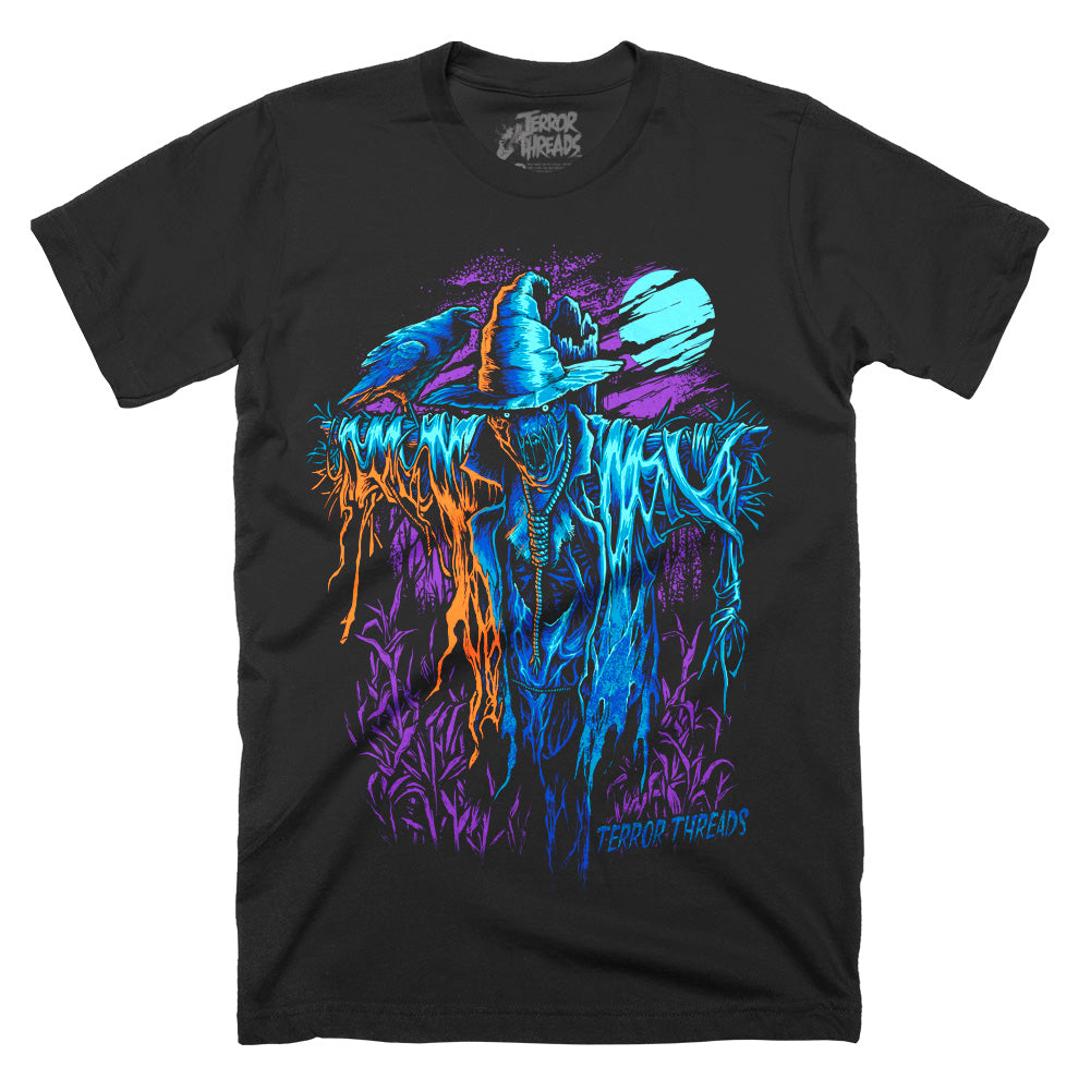 Row Stalker Horror Scarecrow T-Shirt