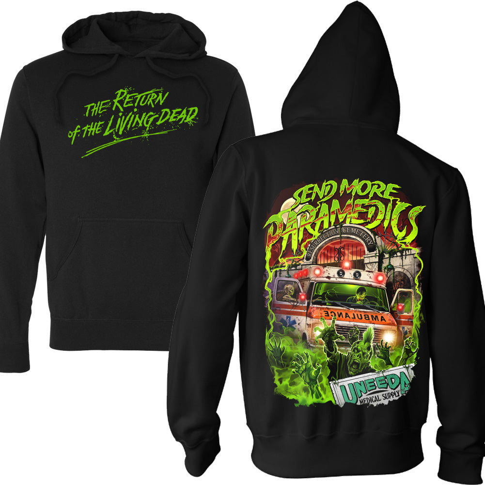 Return Of The Living Dead Send More Paramedics Horror Pullover