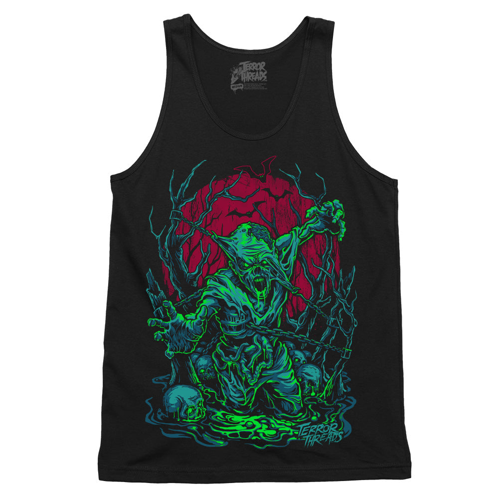 Swamp Attack Horror Creature Tank Top