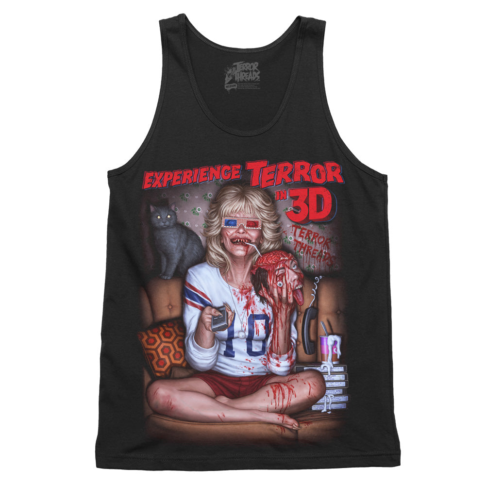 Terror Threads Terror In 3D Horror Movie Tank Top