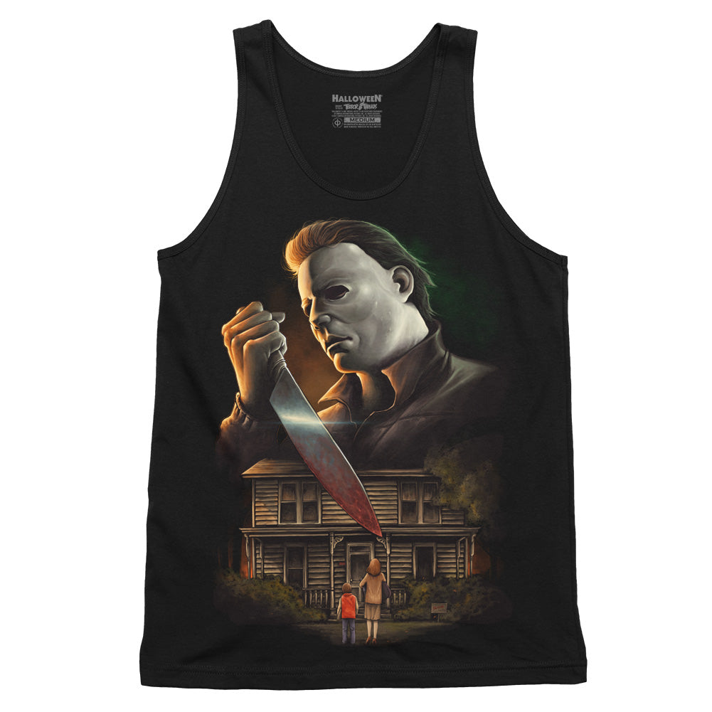 Halloween The Blackest Eyes Michael Myers Horror Movie Tank Top