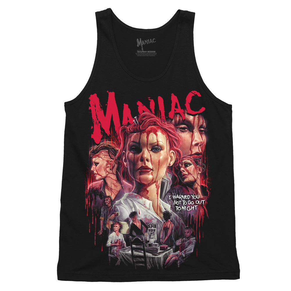 Maniac The Horror Is Insane Tank Top