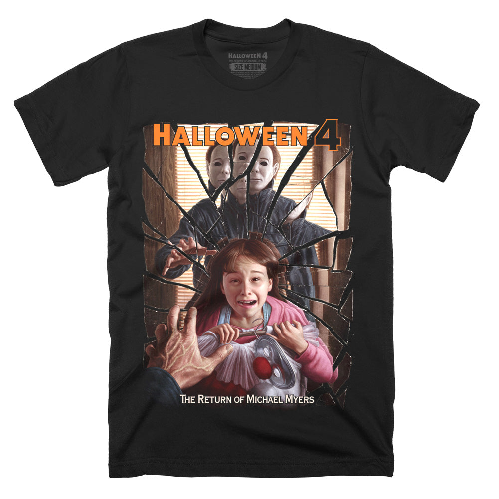 Terror Threads 2024 Halloween Michael Myers baseball tee shirt small