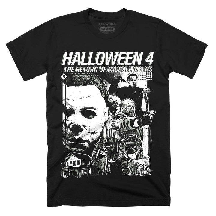 Halloween 4 The Return Michael Myers Horror Movie T-Shirt