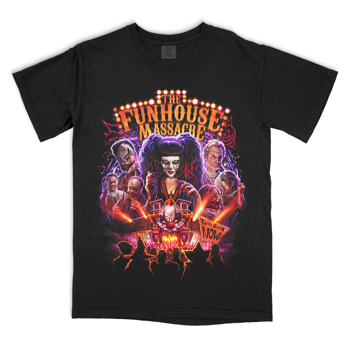 The Funhouse Massacre Turn Back Now T-Shirt