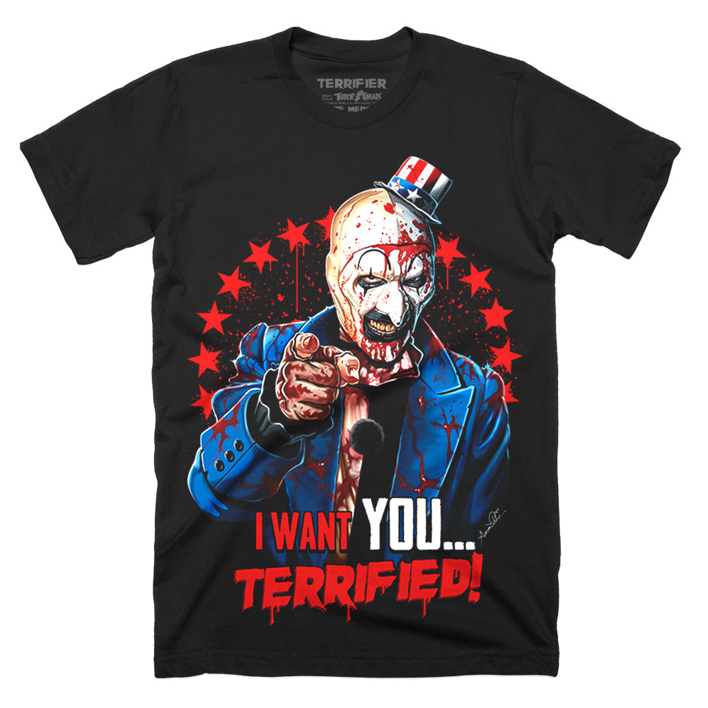 Terrifier Limited Edition Terrifier Uncle Art T-Shirt