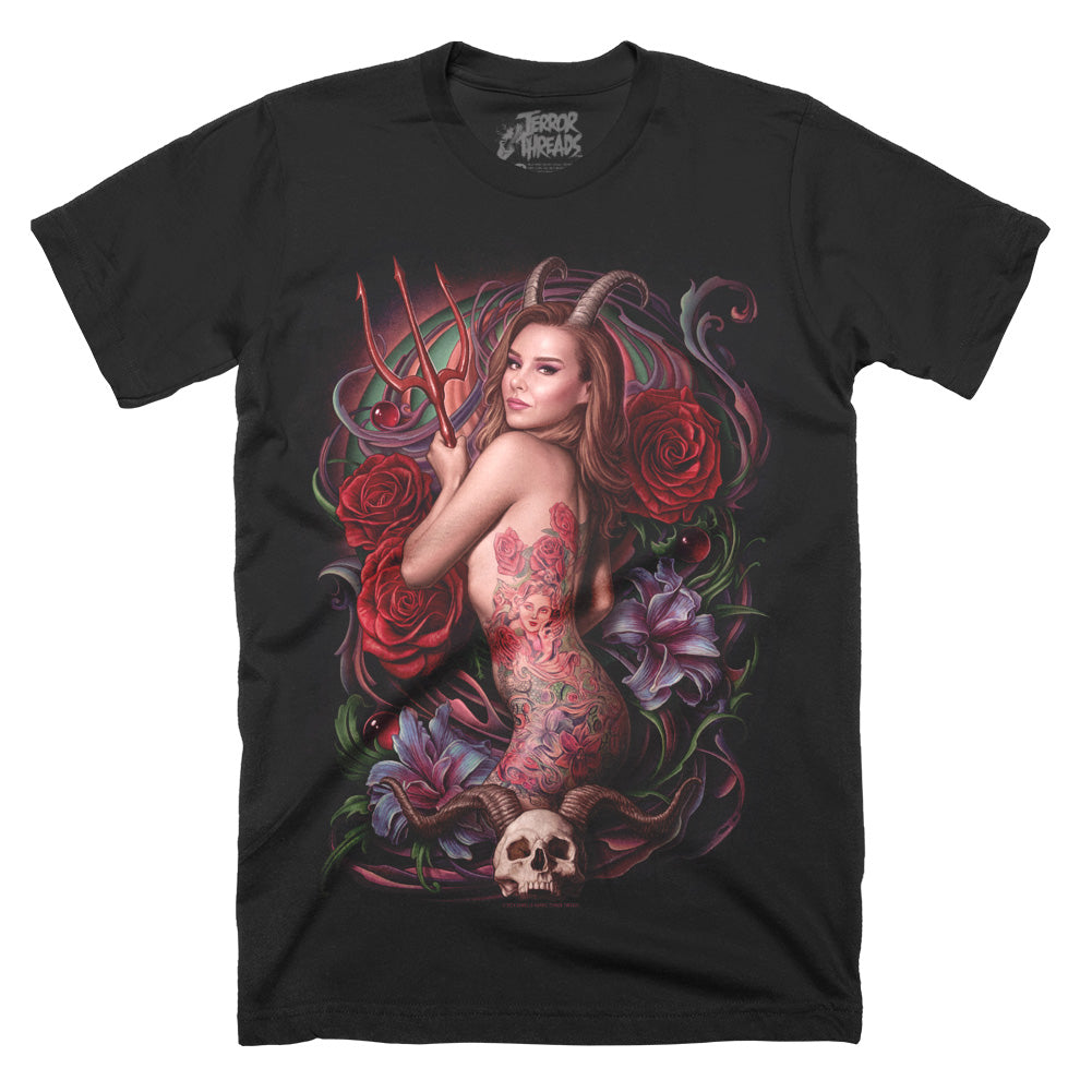 Danielle Harris Valentine Vixen T-Shirt – TerrorThreads