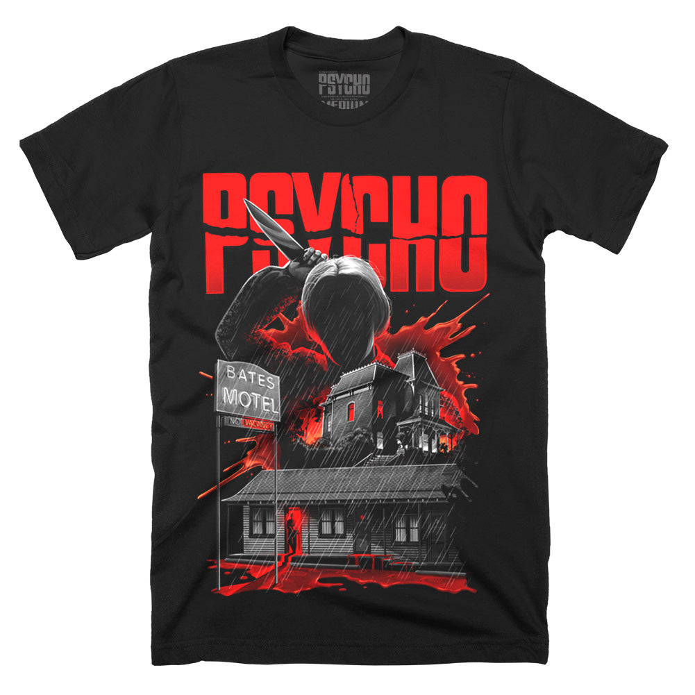 Alfred Hitchcock's Psycho We All Go A Little Mad Sometimes T-Shirt