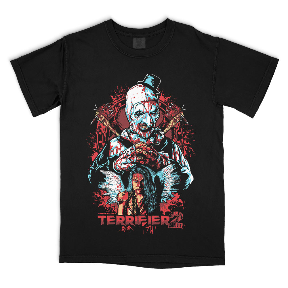 Terrifier 2 Work Of Art Horror Movie T-Shirt