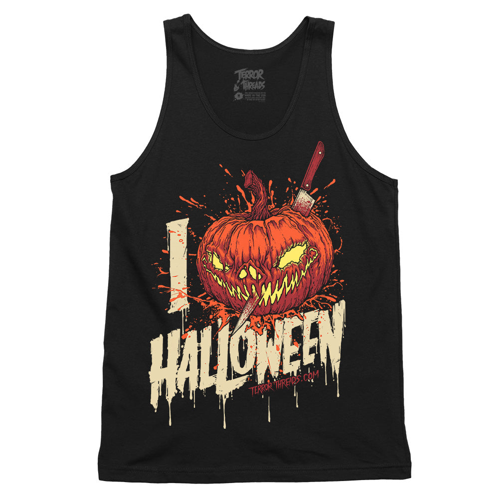 I Love Halloween Tank Top