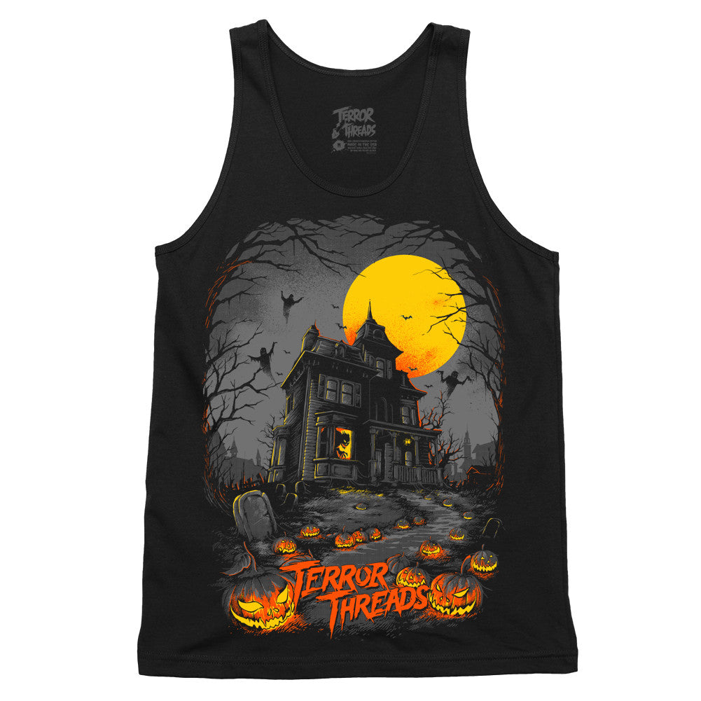 The Menacing Manor Tank Top - TerrorThreads