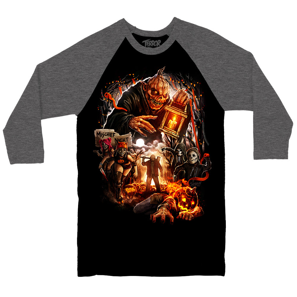 Mischief Night Baseball T-Shirt
