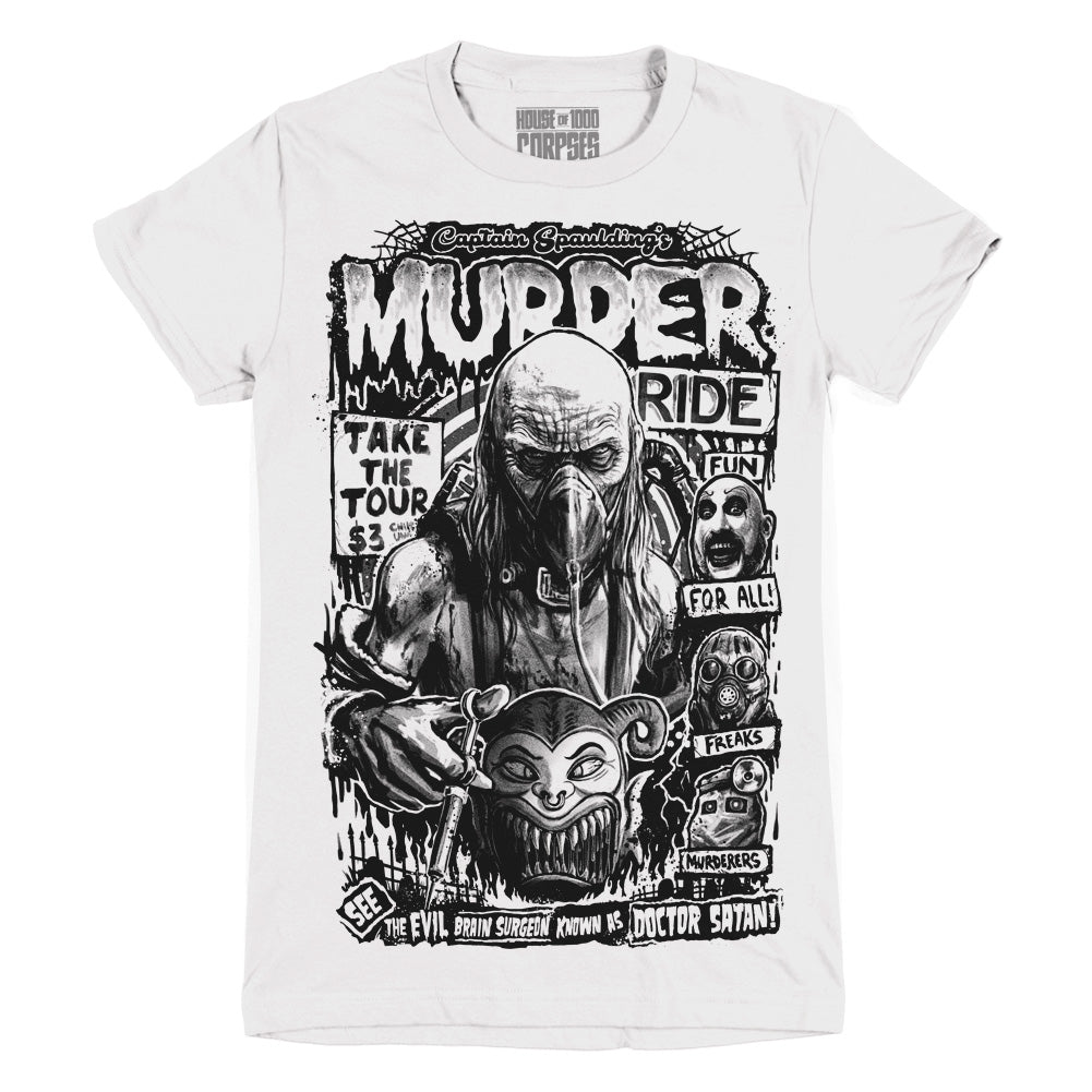 House Of 1000 Corpses Murder Ride Ladies T-Shirt