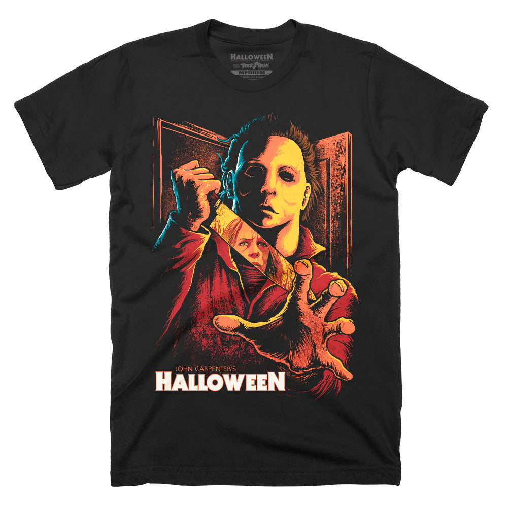 Officially Licensed Halloween Night Of The Boogeyman Michael Myers Mens Unisex Adult T-Shirt