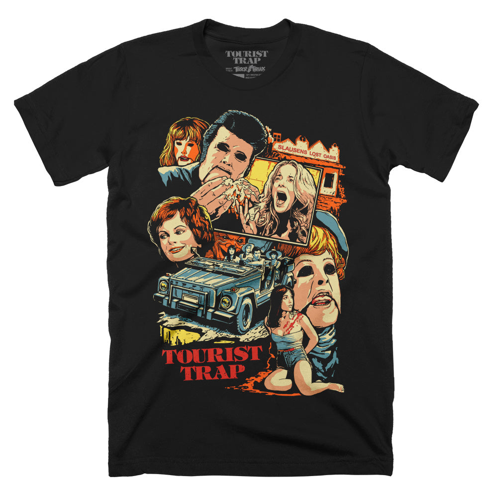 Officially Licensed Tourist Trap Terror You Can Feel Horror Movie Mens Adult Unisex T-Shirt