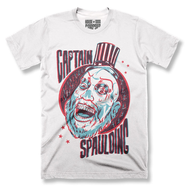 House Of 1000 Corpses 3D Captain Spaulding T-Shirt