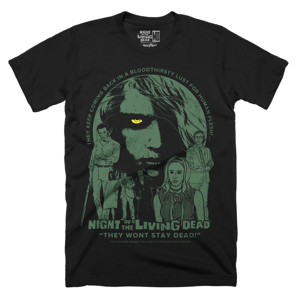 NIGHT OF THE LIVING DEAD Tシャツ Night Of The Living Dead T Shirt — Generation Records