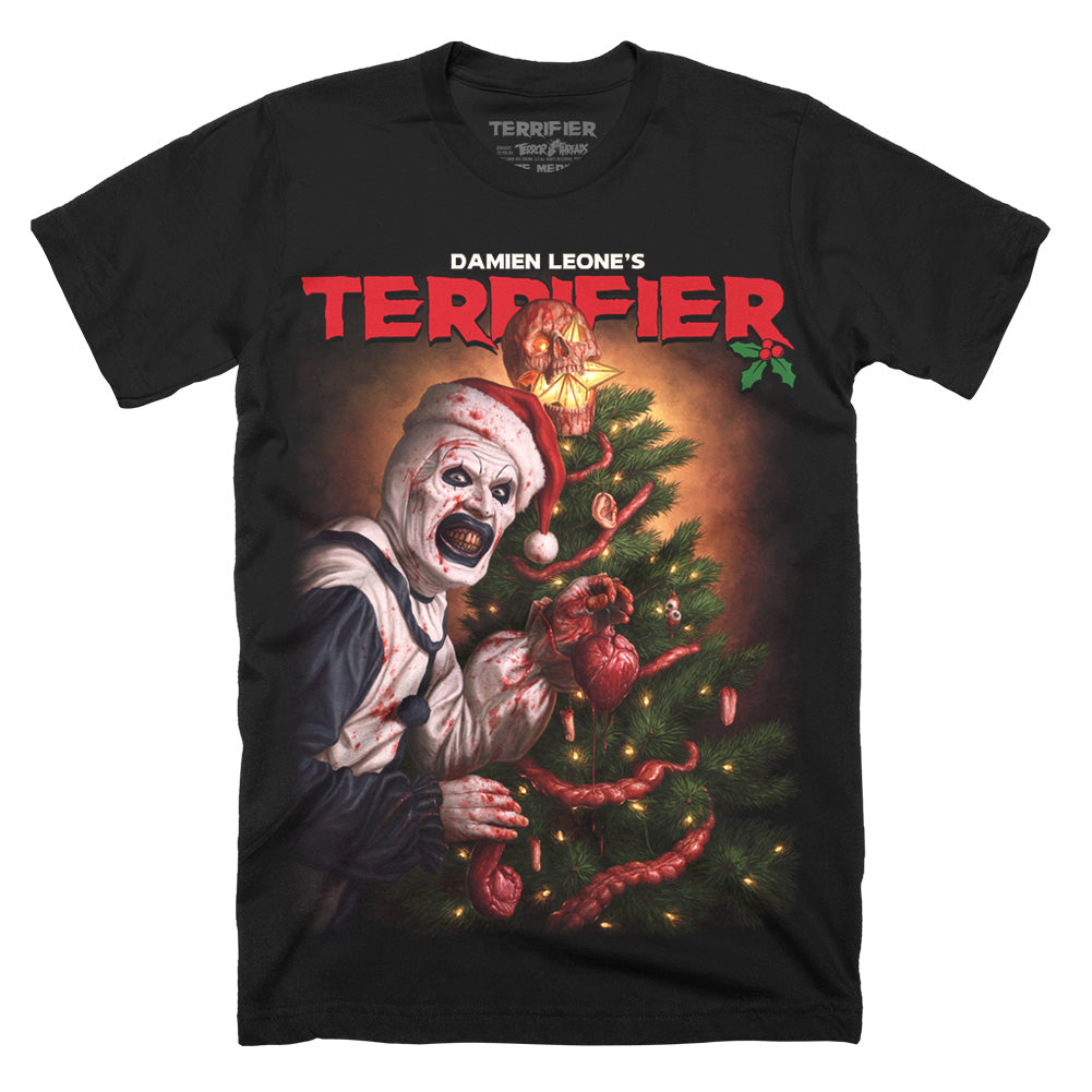 Terrifier Merry Artmas Christmas Horror Movie T-Shirt